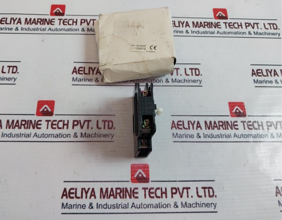 Mitsubishi Un-ax80 Auxiliary Contact Block New