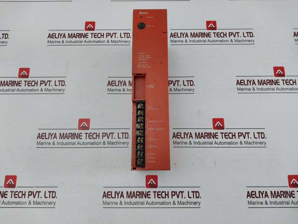 Mitsubishi Electric A62P Programmable Controller 100/200V 50/60Hz