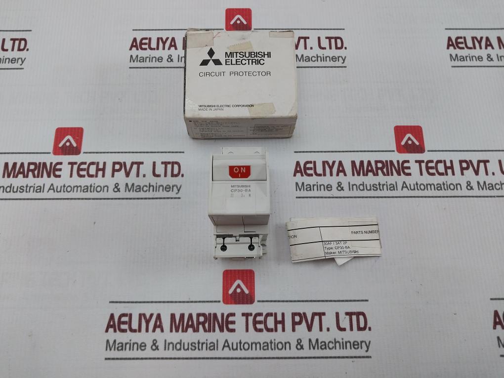 Mitsubishi Electric Cp30-ba Circuit Protector 2-pole 250Ac