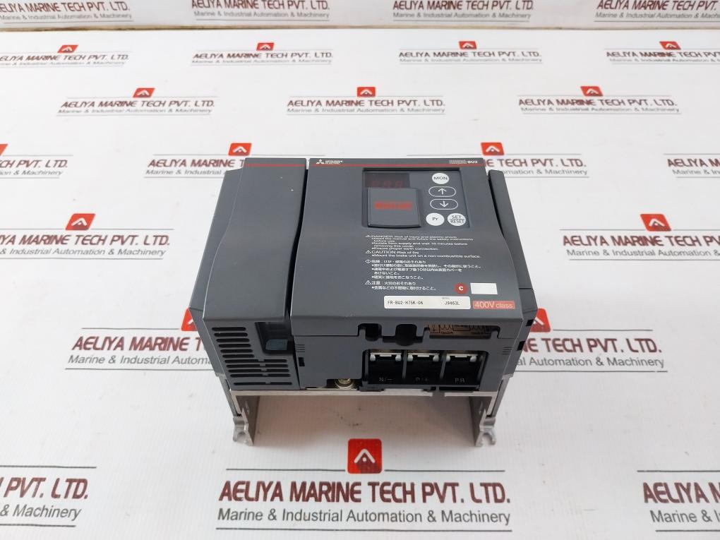 Mitsubishi Electric Fr-bu2-h75K-06 Brake Unit Without Brake Resistor Dc800V Max