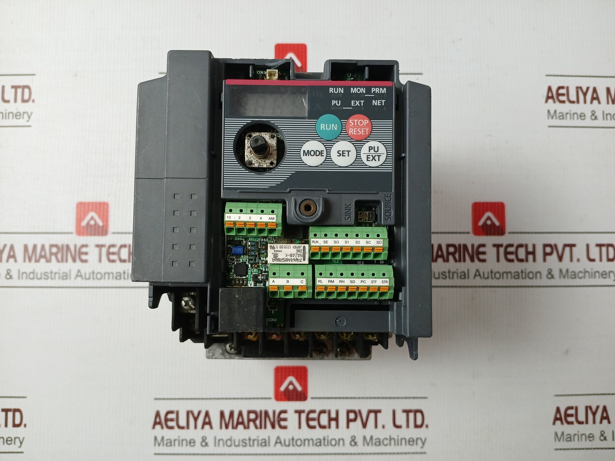Mitsubishi Electric Fr-d740-050-ec Inverter Drive 3Ph Ac380-480V (Not Working)