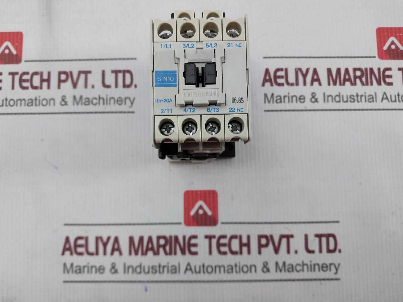 Mitsubishi Electric S-n10 Magnetic Contactor 200Vac 20A