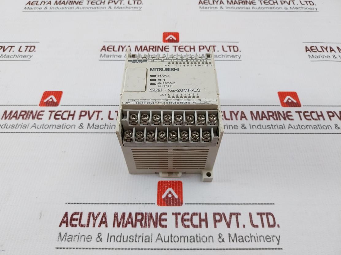 Mitsubishi Fx0S-20Mr-es/Ul Programmable Controller 100-240Vac 50/60Hz