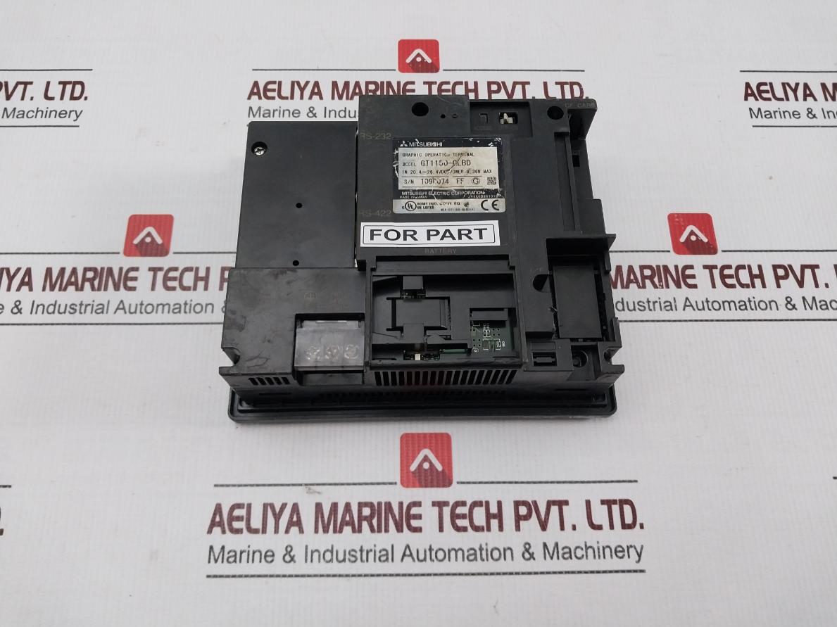 Mitsubishi Gt1150-qlbd Graphic Operation Terminal 24Vdc (Not Working)
