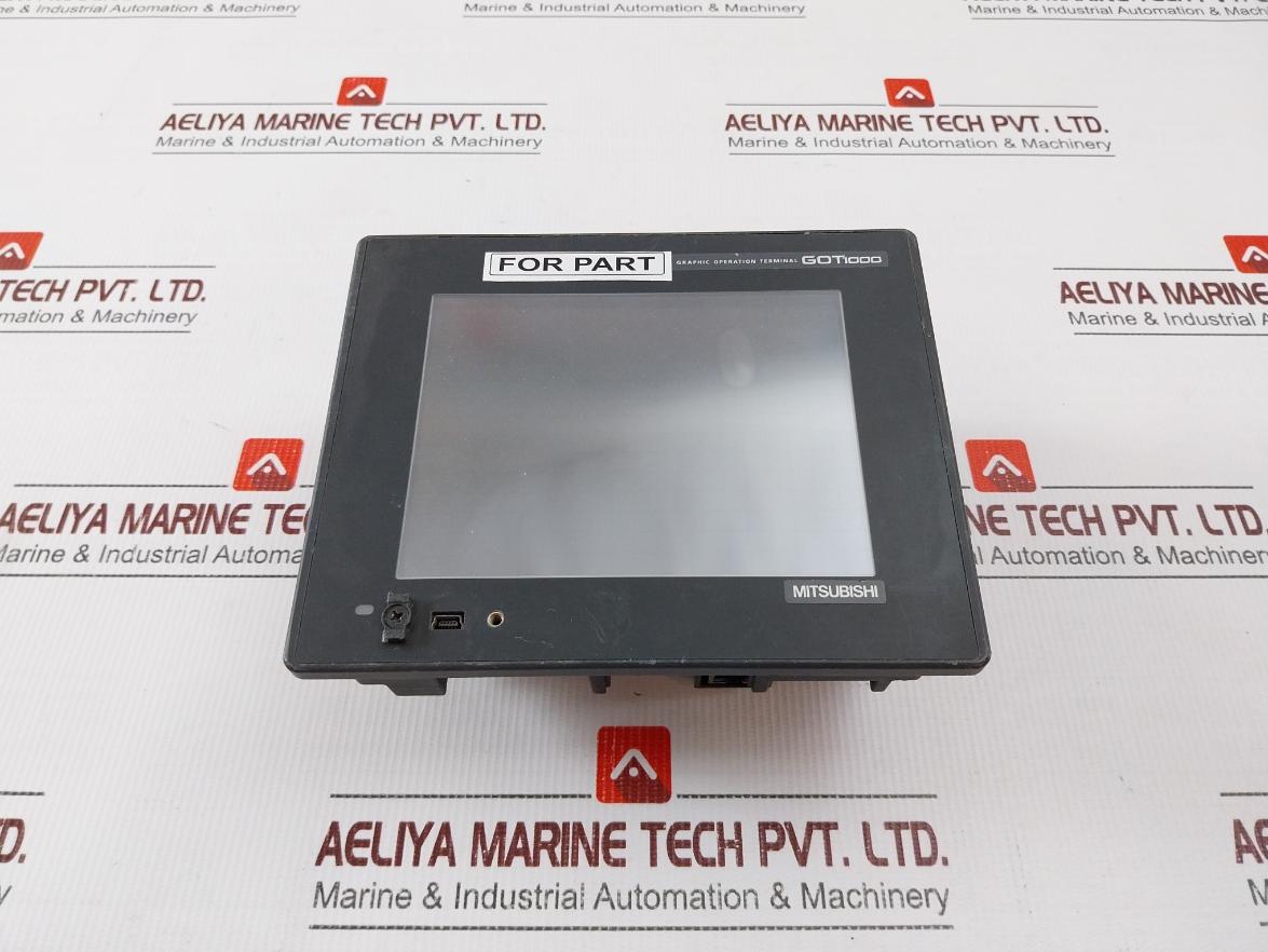 Mitsubishi Gt1555-qsbd Graphic Operation Terminal Got1000 24Vdc Power Max 17W