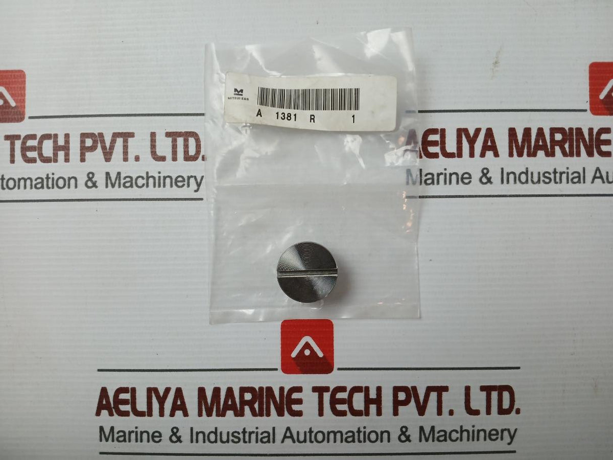 Mitsui Slotted Screw Plug/Cap E&S A 1381 R 1