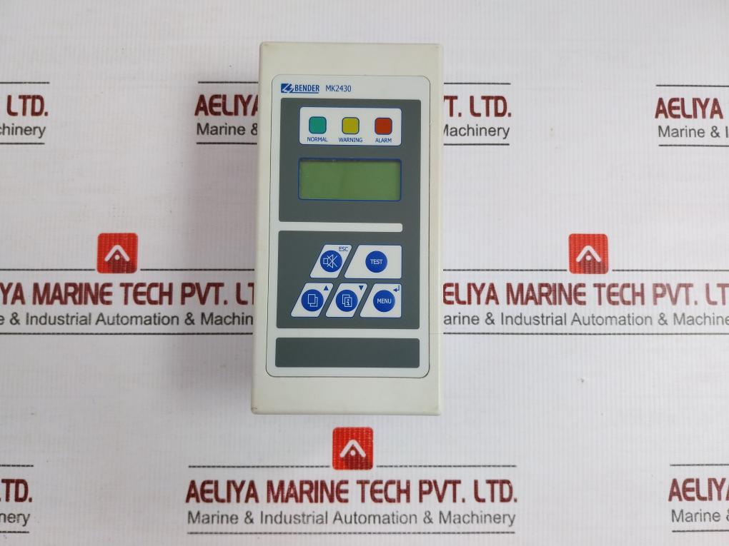 Mk2430-12 Remote Alarm Indicator And Test Unit Brand Bender Ac/Dc 24v