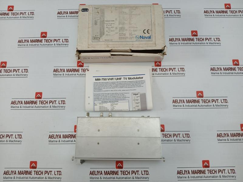 Mm-750 Modulator By Naval Vhf/Uhf Tv