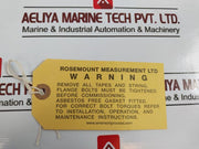 Mobrey Smb1 High/Low Magnetic Level Switch Ip66/67