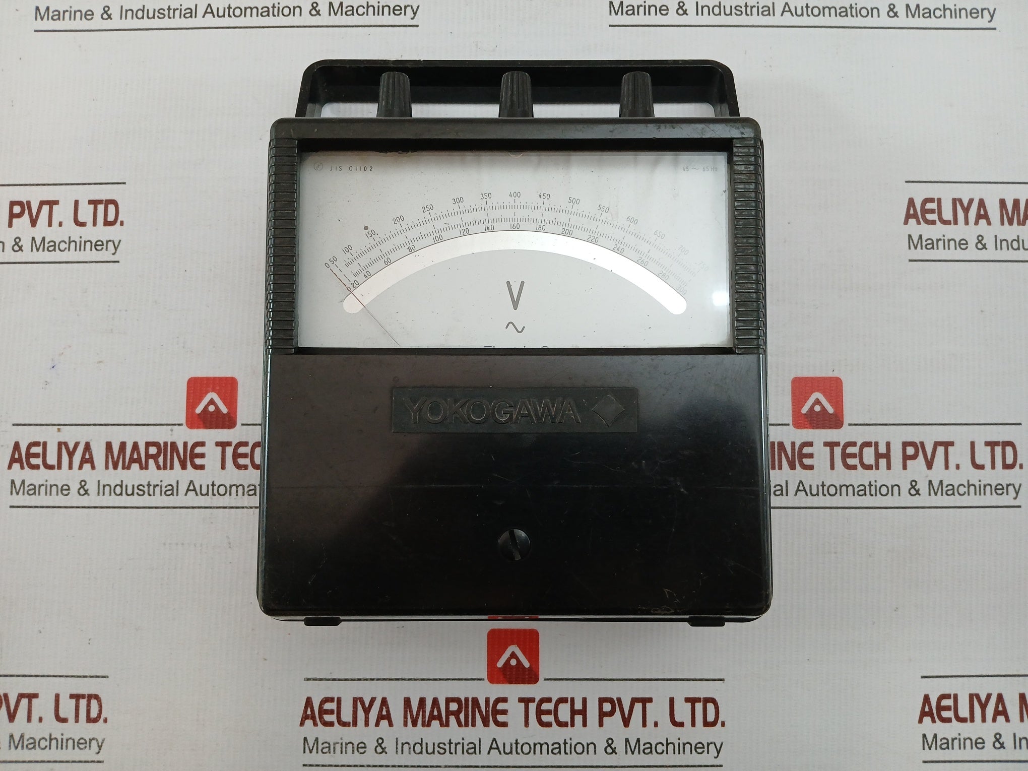 Model: 2013 Portable Analog Ac Voltmeter Class 0.5 45-65hz By Yokogawa
