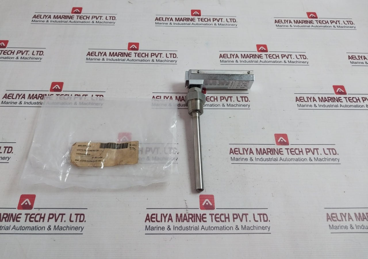 Modern Line Totalizer Thermometer L-150Mm D-13Mm 693-500.013