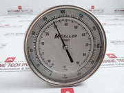 Moeller 5900 S-9 Bimetal Thermometer 0 To 200°F 2°Subd