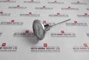Moeller 5900 S-9 Bimetal Thermometer 0 To 200°F 2°Subd