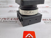 Moeller T0-1-8200 Transfer Switch 50-60Hz A001004 16A 16Amp 600Vac 