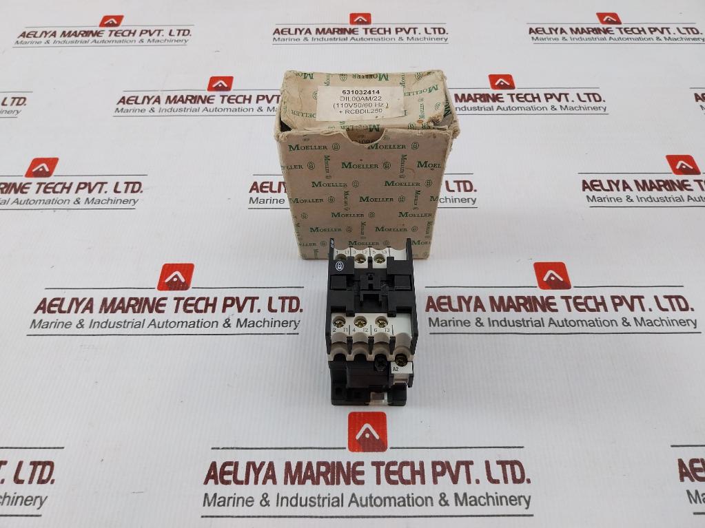 Moeller Dil00Am Air Gap Contactor 3 Pole Break 250Vdc Max 20A 50-60 Hz