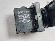 Moeller M22-k10 Pushbutton Contact Block A600 Q300 10A 600Vac