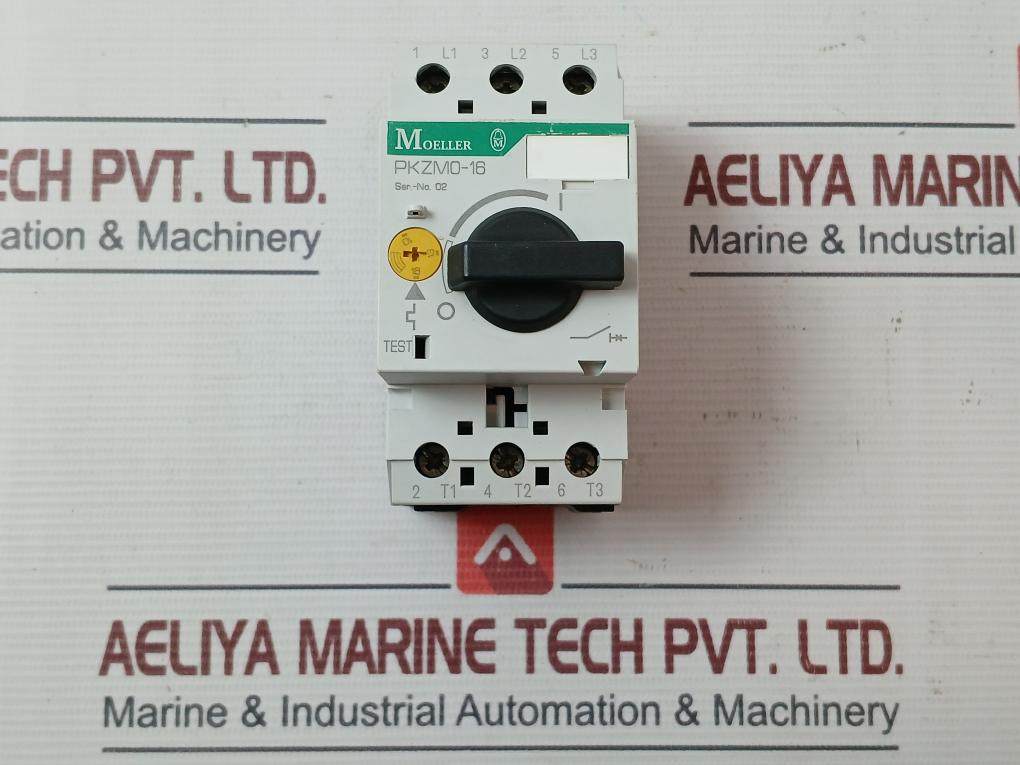 Moeller Pkzm0-16 Motor Protection Circuit Breaker 16A Cu 75°C