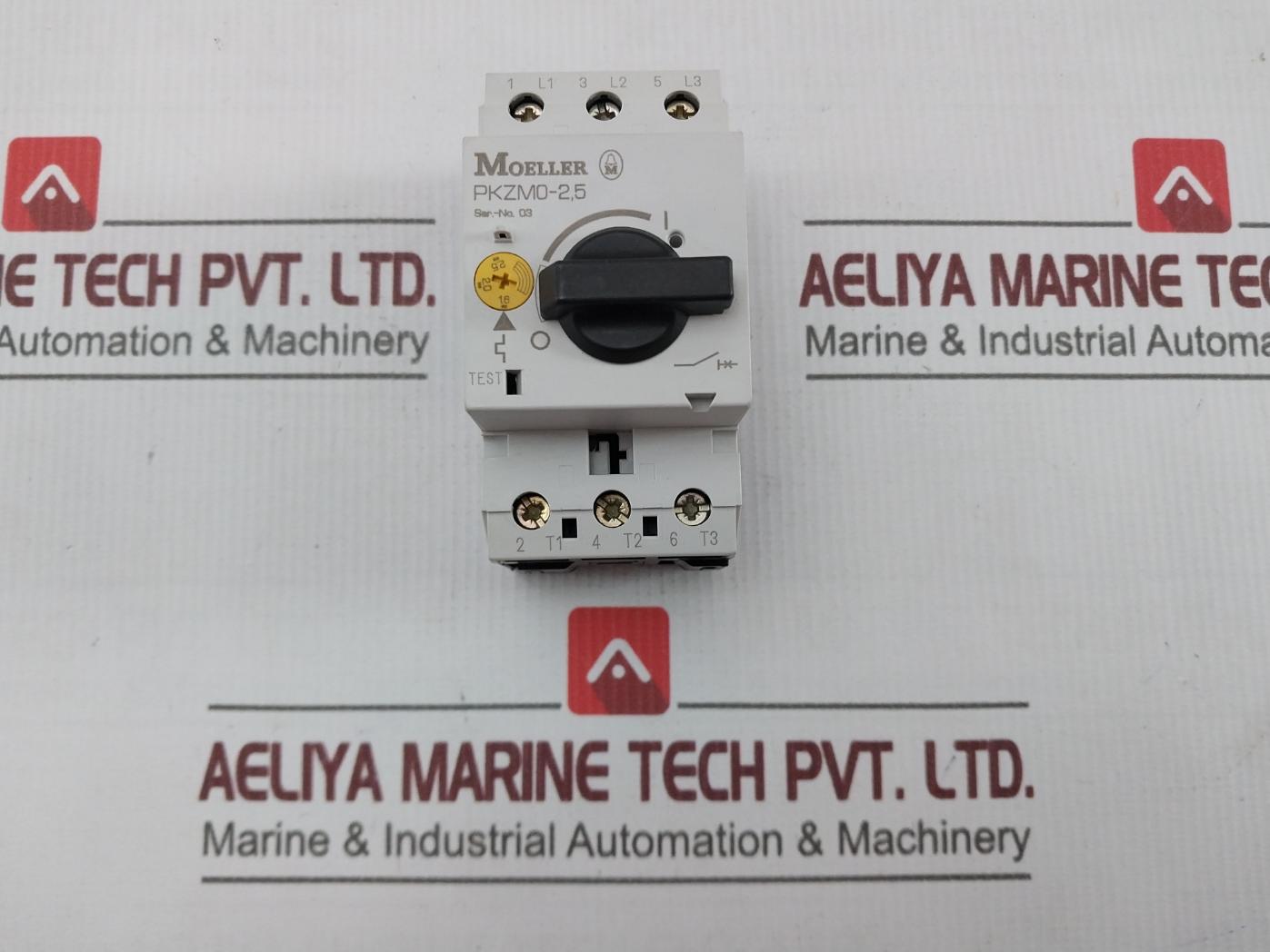 Moeller Pkzm0-2,5 Motor Protection Circuit Breaker 1.6–2.5A