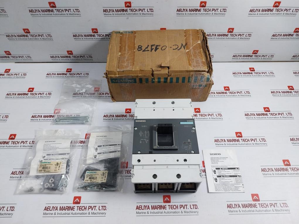Molded Case Circuit Breaker 50/60hz, 3vl5763-2dc36-0ae1 By Siemens
