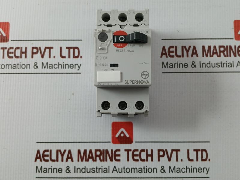 Motor Protection Circuit Breaker Mog-S1-1300 By L&T 690v 50/60hz - Used