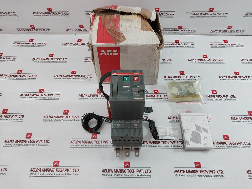 Moulded Case Circuit Breaker Breaking With Accessories Part No. Sace Tmax T4v 250 Abb