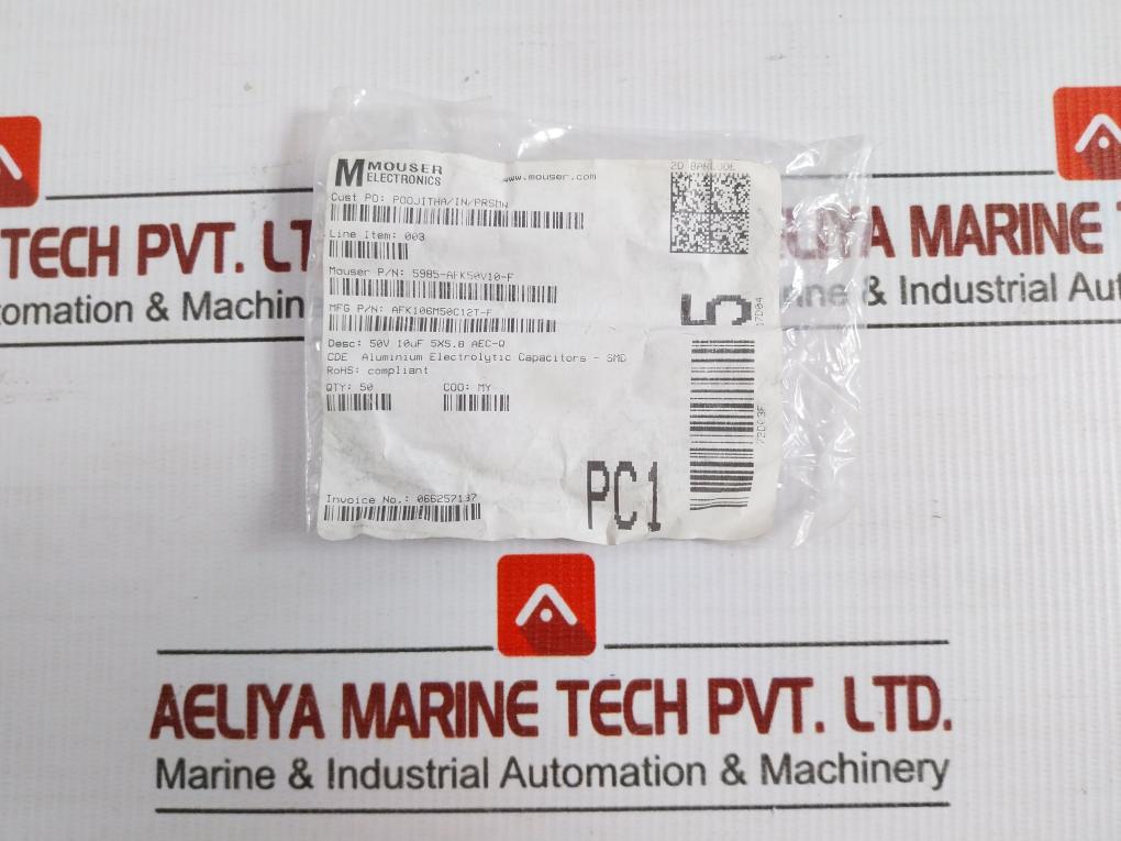 Mouser 5985-Afk50v10-F