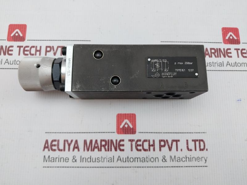 Mr602-12,5  Flow Control Valve By Wandfluh 250bar