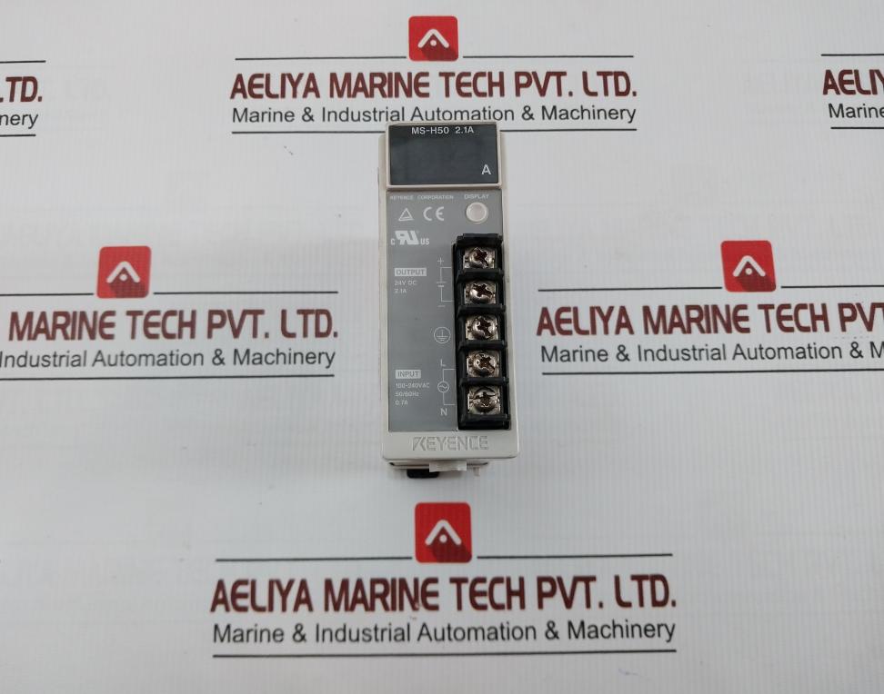 Ms-H50 Compact Switching Power Supply By Keyence