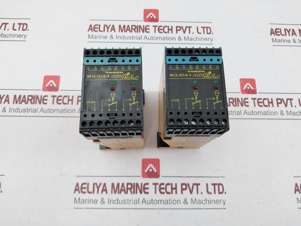 Ms 13-22 Exo-R Turck Elektronik  24v Dc Amplifier-Relay