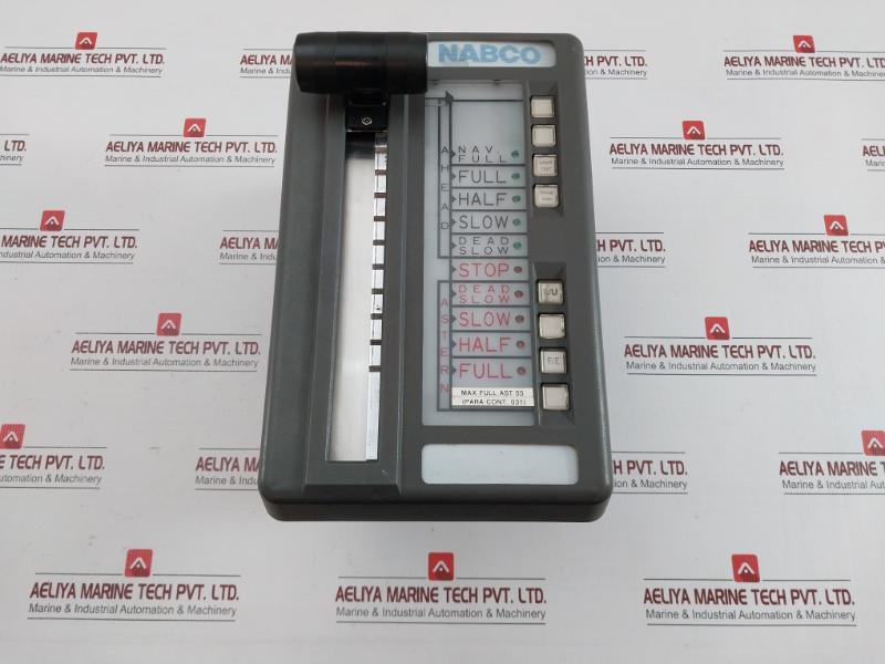 Mt-800-2 Main Engine Control System By Nabco