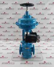 Valves 2-Way Pneumatic Control Valve W/ Smart Positioner Hnd-Fln Mt.H Control