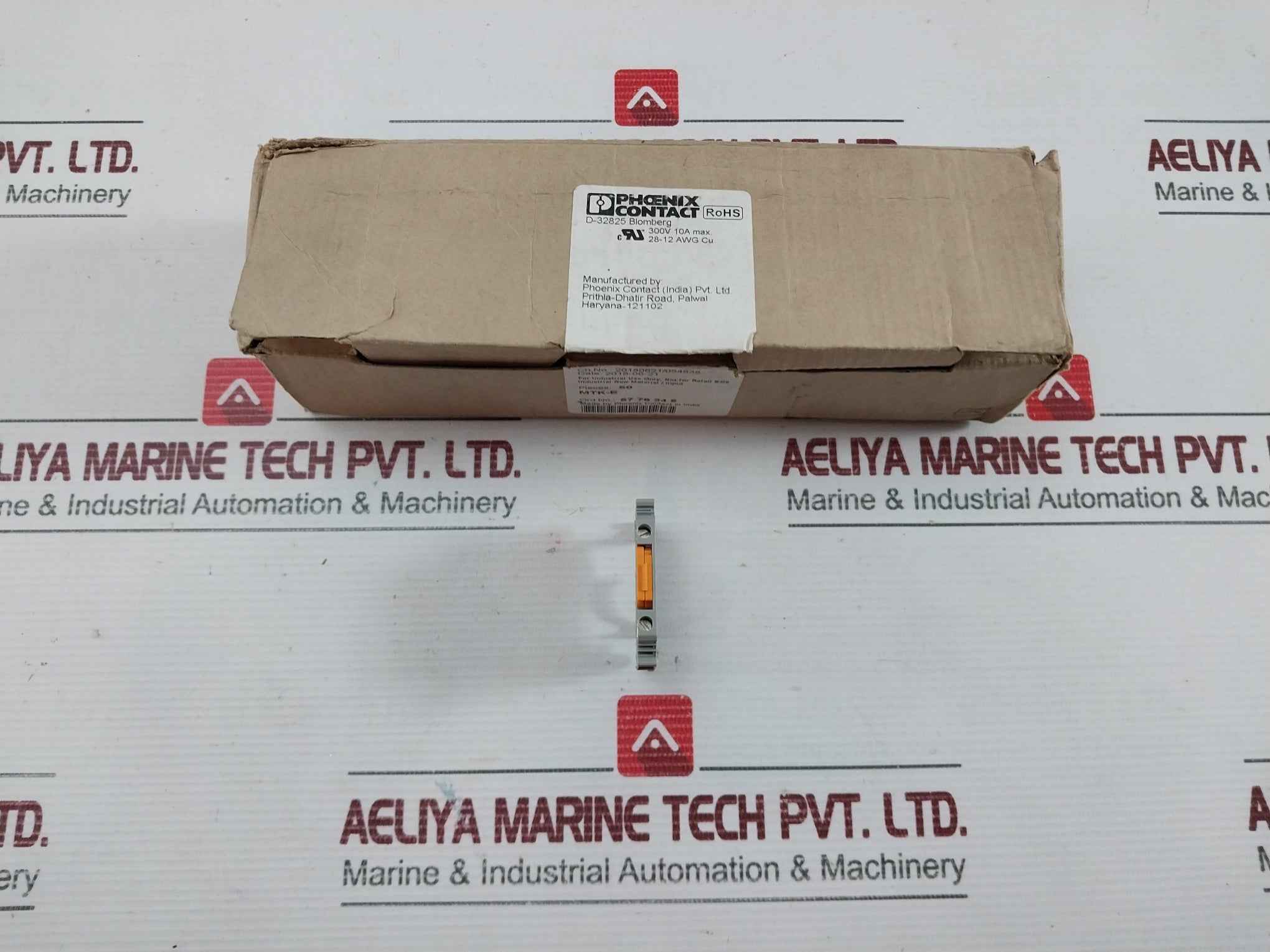 New Condition Mtk-E Disconnect Terminal Block Phoenix Contact (1 Box=50 Pcs)