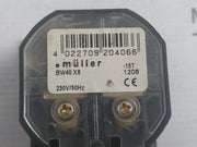 Muller Hour Counter Meter 230v/50hz Bw40.X8