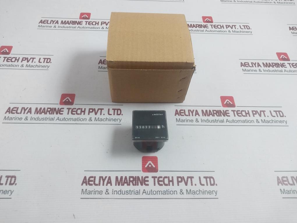 Muller Hour Counter Meter 230v/50hz Bw40.X8