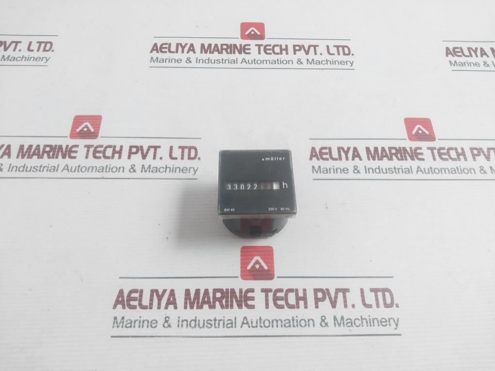 Muller Hour Counter Meter 230v/50hz Bw40.X8