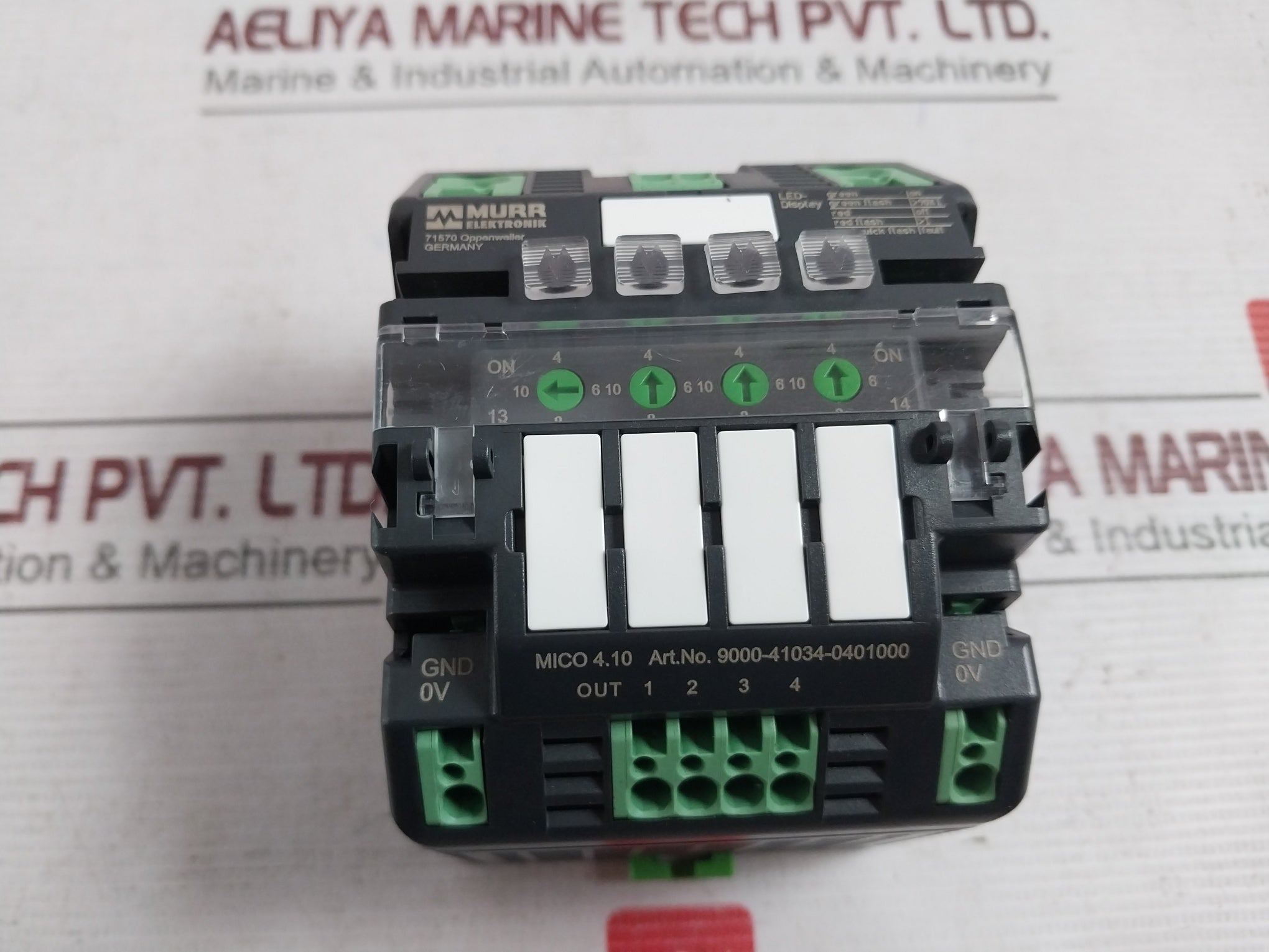 Murr Elektronik 9000-41034-0401000 Electronic Circuit Protection 24Vdc 40A 10A