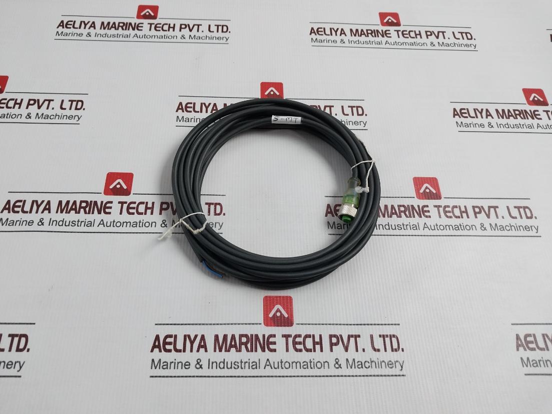 Murr Elektronik 7000-12281-6230500 Connector Cable 5 Meter 24V Dc 4A 0.6Nm
