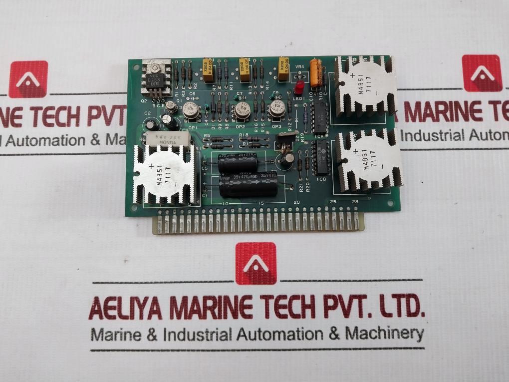 M-7836a Oil-Gear Amplifier Pcb Module By Musasino