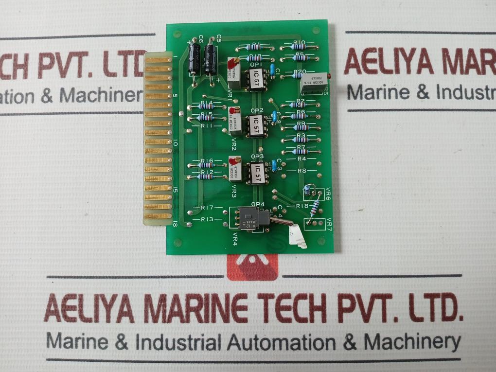 Musasino Ballast Tank Level Gauge Pcb Card M-7845