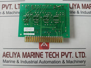 Musasino Ballast Tank Level Gauge Pcb Card M-7845