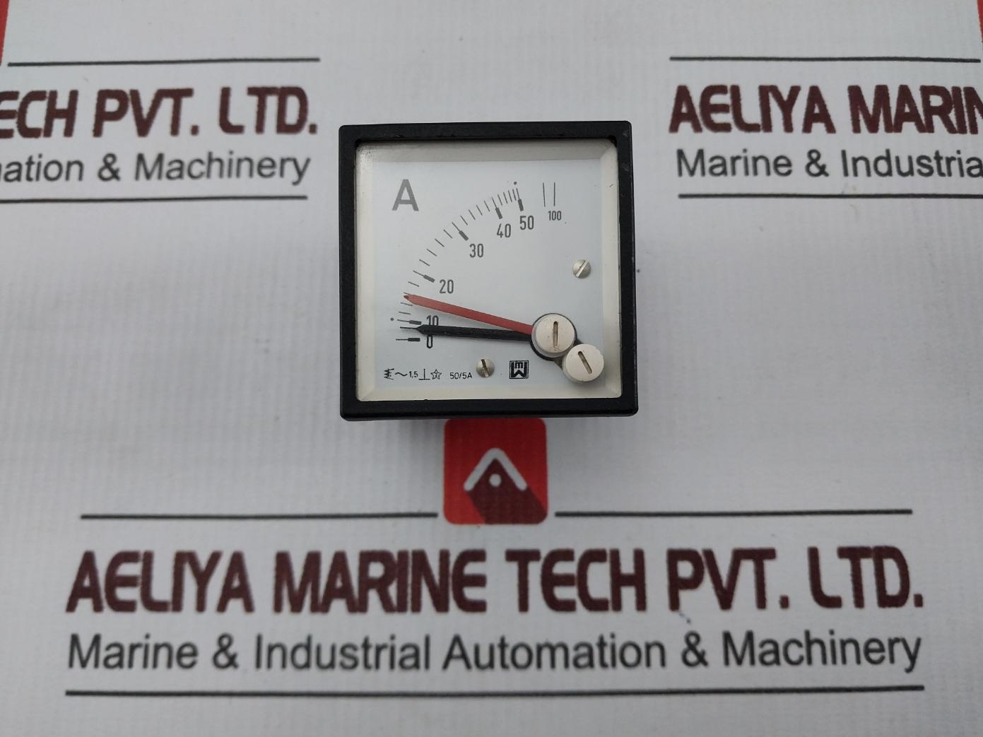 Mw 50/5A Analog Ammeter 0-50/100 A