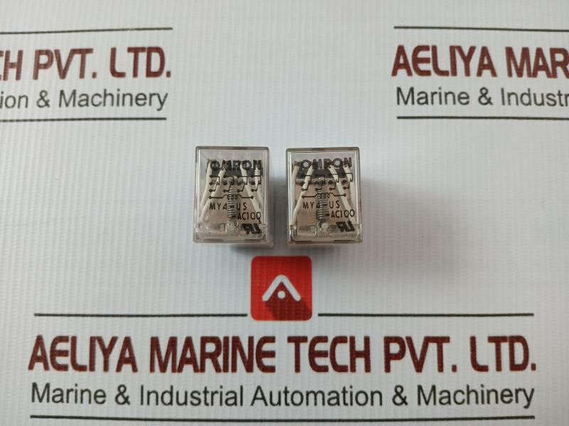 My4-Us-Ac100 General Purpose Relay 100v/110v Brand Omron