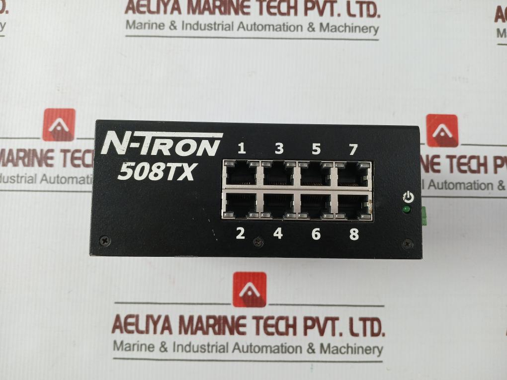 N-tron 508Tx 336A4940Dnp508Txwhb Industrial Ethernet Switch 10-30V 0.5A