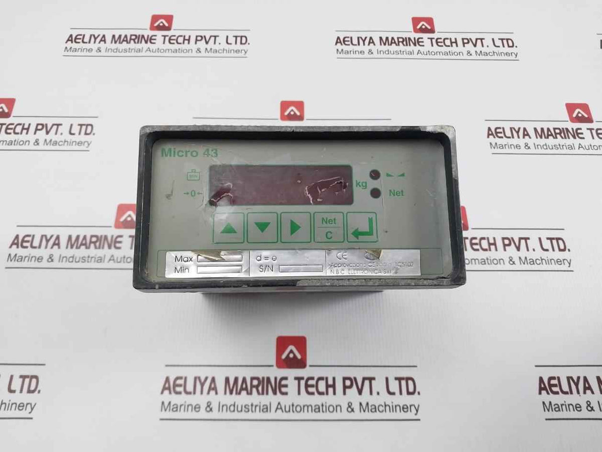 N.B.C Elettronica Micro 43 Digital Display Weight Indicator