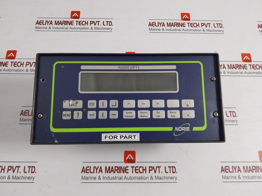 N2000-Dp11 Alarm System Display Panel By Noris