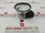 NEW Differential Pressure Gauge HIRLEKAR PRECISION 200 DGR - 1.820 KG