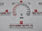 Nabco Dial Face For Propulsion And Control System 300-0-300 Min-1 Rpm