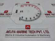 Nabco Dial Face For Propulsion And Control System 300-0-300 Min-1 Rpm