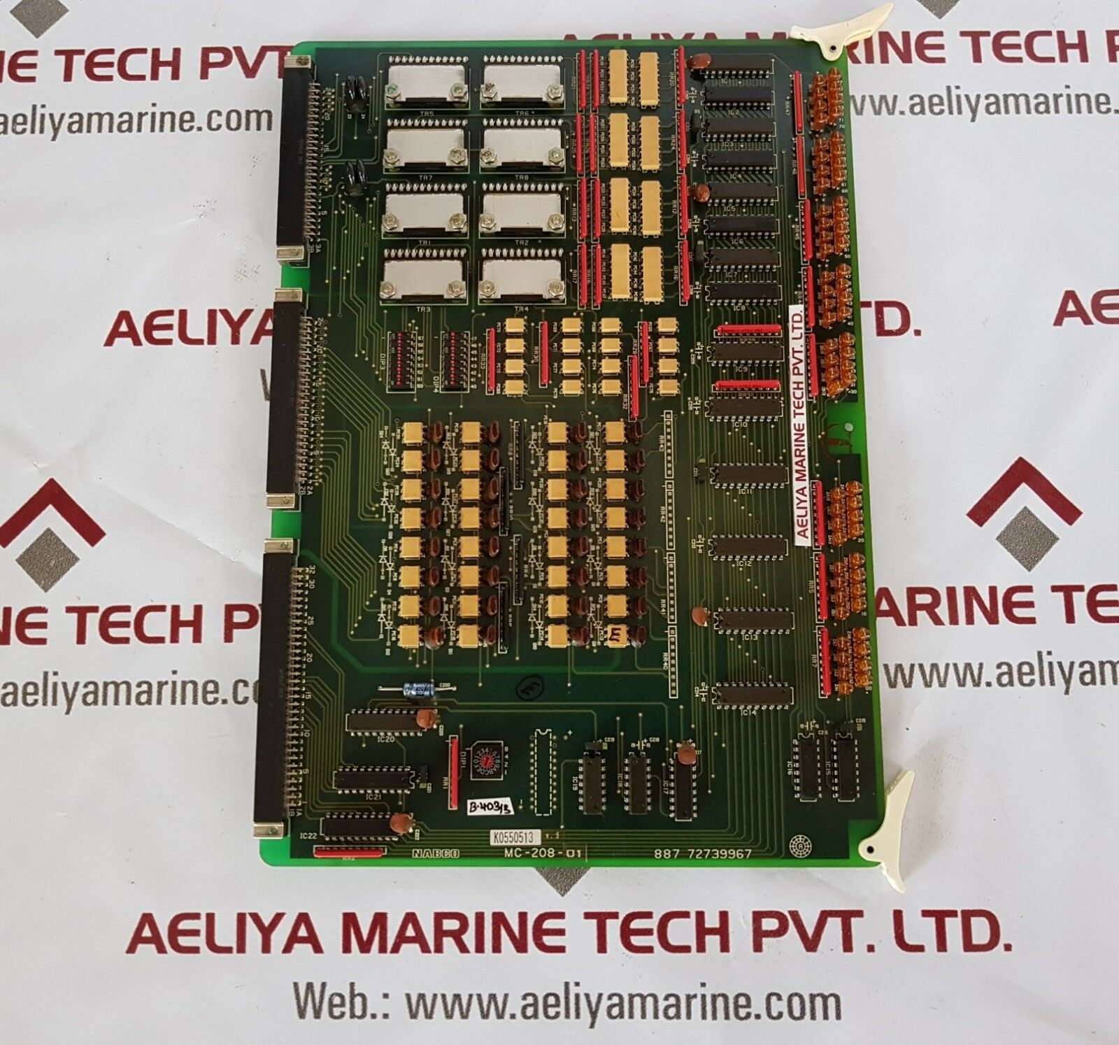 Nabco Mc-208-01 Pcb Board 887 72739967 Used