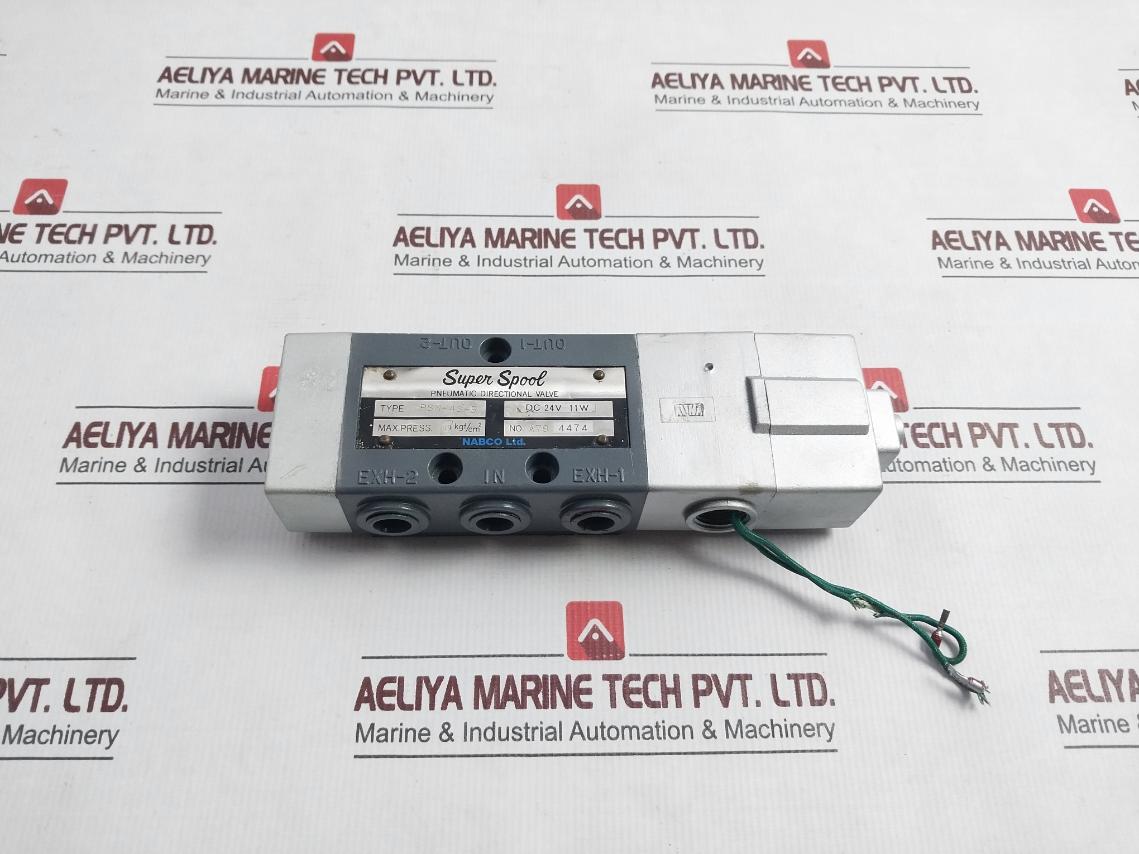 Nabco Psm-43-b Pneumatic Directional Valve Dc24V 11W 9.9Kgf/Cm2